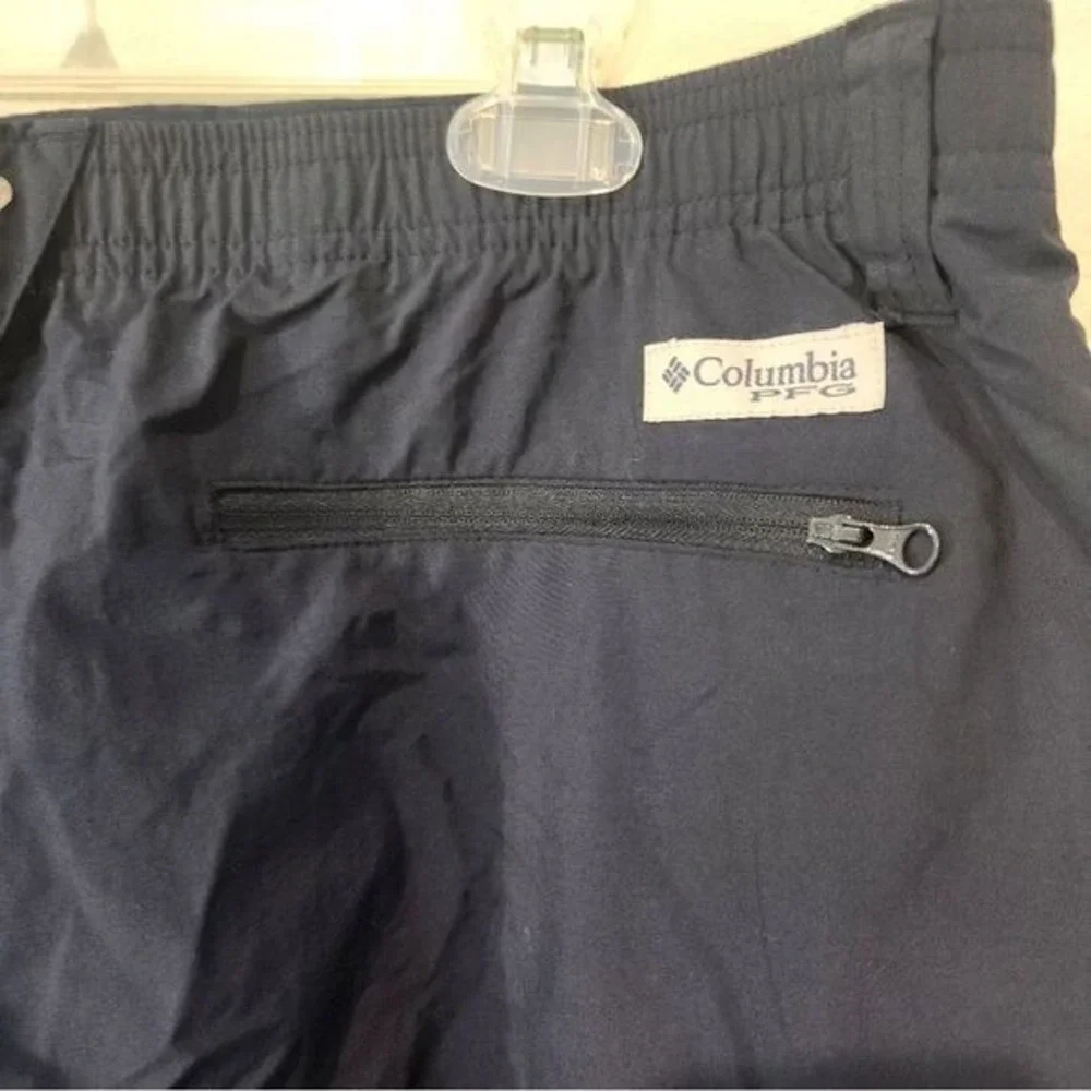 NWT Men's PFG Fishing Cargo Bahama Shorts Blue Omni-Shade UPF 50 8